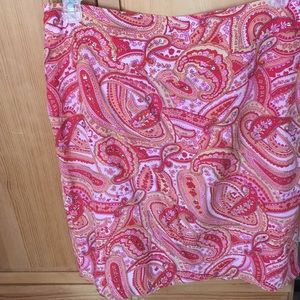 Worthington silk skirt sz 12